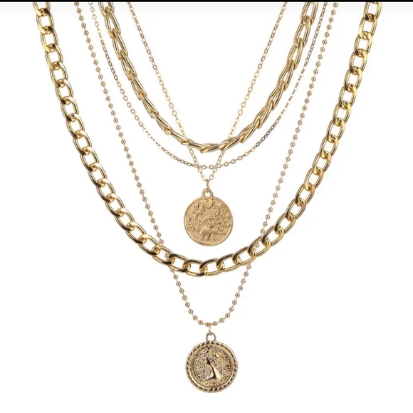 Layered necklace - Picture 3 of 3